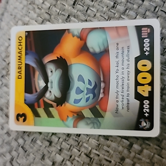Darumacho Yo-Kai Watch Card - Picture 1 of 3